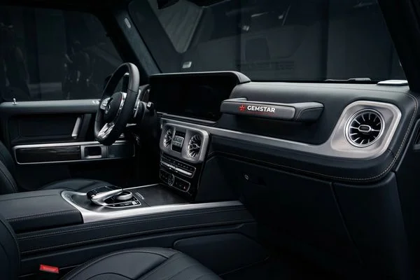 Pristine interior of a luxury SUV after professional deep cleaning and leather conditioning