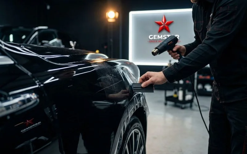 Paint Protection Film (PPF) example work by Gemstar Eagle Auto Detailing