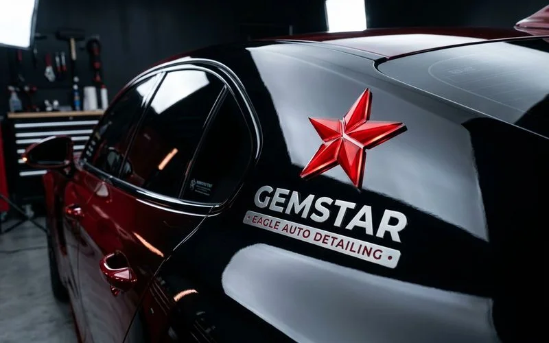 Window Tinting example work by Gemstar Eagle Auto Detailing