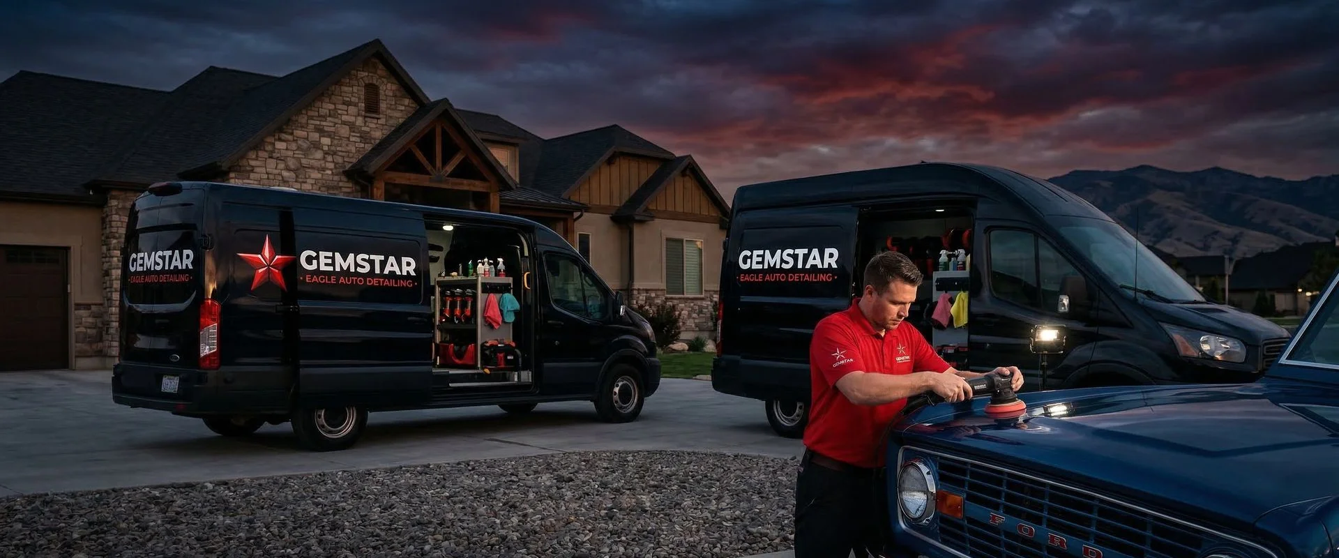 Professional mobile auto detailing service in Middleton, Idaho