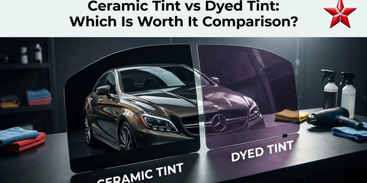 Ceramic Tint vs. Dyed Tint: Which Is Worth It?