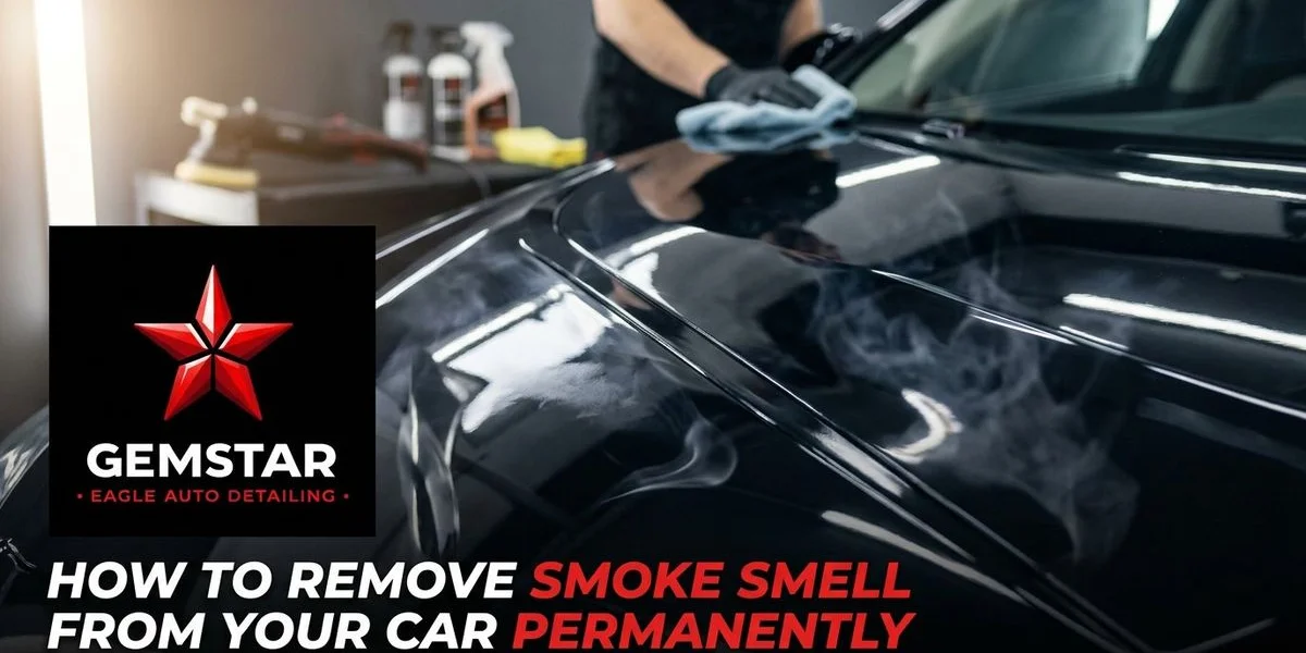 How to Remove Smoke Smell from Your Car Permanently