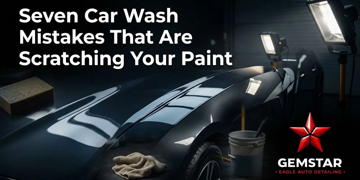 7 Car Wash Mistakes That Are Scratching Your Paint