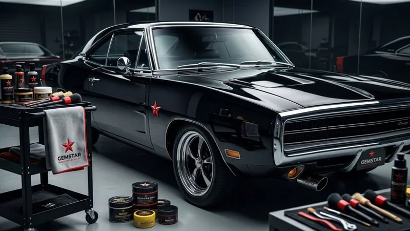 A beautifully corrected and polished vehicle reflecting light perfectly in the Gemstar Eagle Auto Detailing studio